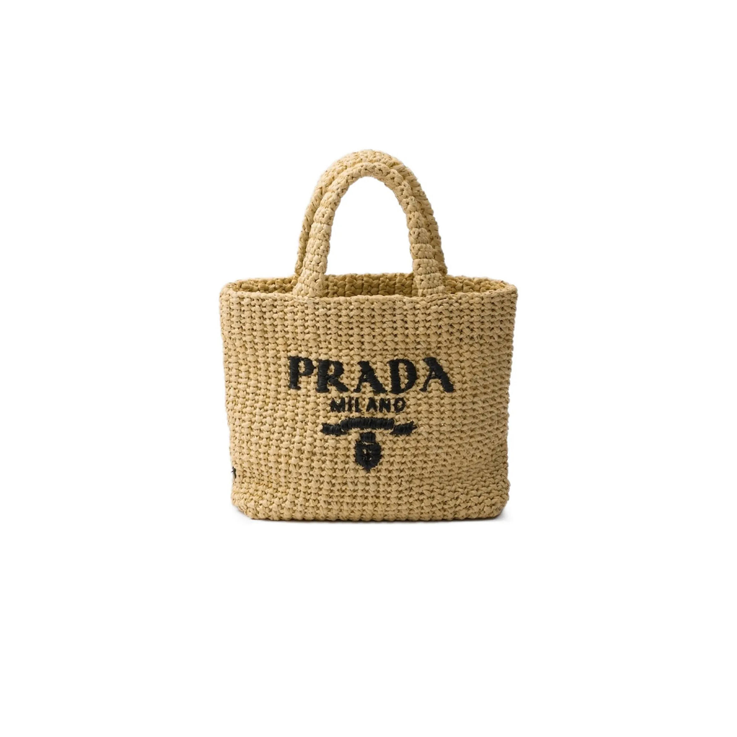 PRADA CROCHETED SMALL HANDBAG 1BG422 (24*24*8cm)
